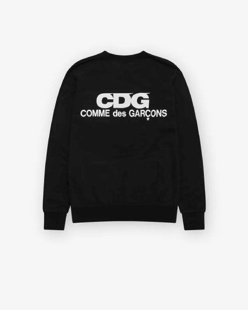 CDG-Logo-Crew-Neck-Sweatshirt-Black-Back-Side.png